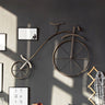 Metal Cycle Decorative Wall Art - Craftkriti