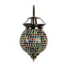 Beautiful square beads mosaic wall lamp - Craftkriti