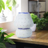 Colourful Mosaic Glass Earth Table Lamp - Craftkriti