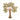 Metal 18 Leafs Golden Tree With LED Wall Art - Craftkriti