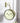 Golden metal antique railway wall clock - Craftkriti