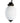 White mosaic glass pendant ceiling lamp - Craftkriti