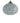 Green shelgum glass ceiling pendant lamp - Craftkriti