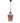 Orange glass mosaic contour pendant ceiling lamp - Craftkriti