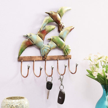 Three Birds Metal Wall Hook