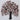 Orange Metal Leaf Tree Wall Art - Craftkriti