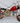 Red Metal Table Clock Bike Showpiece - Craftkriti