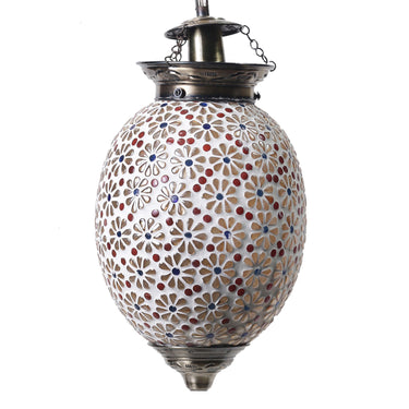 Beautiful glass ceiling pendent lamp - Craftkriti