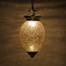 Mughlai mosaic glass pendant ceiling lamp - Craftkriti