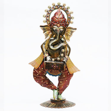 Metal Harmonium Ganeshji Table Showpiece