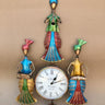 Rajasthani handcrafted wall clock - Craftkriti