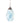 Blue glass flowers pendant ceiling lamp - Craftkriti