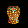 Multicolour mosaic flower ceiling pendant lamp - Craftkriti