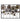 Multicolour Flowers Metal Frame Wall Art