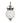 White beads leafs mosaic wall lamp - Craftkriti