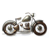 Green Metal Harley Davidson Bike Wall Art - Craftkriti
