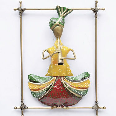 Set of 3 Metal Sardar Musician - Craftkriti