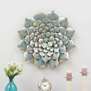 Metal Floral Wall Art - Craftkriti