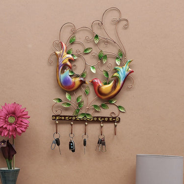 Two Sparrow Metal Wall Hook
