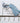 Blue Metal Peacock Wall Hook