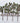 Green Stems Metal Wall Hook