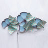 Metal Zingo Leaf Wall Art - Craftkriti