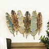 Metal Antique Six Leaf Wall Art - Craftkriti