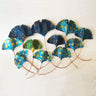 Green metal wall decor LED wall art - Craftkriti