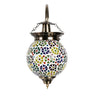 Multicolour flower wall lamp - Craftkriti