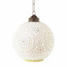 Multicolour glass unravel hanging pendent lamp - Craftkriti