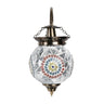 Multicolour abstract beads mosaic wall lamp - Craftkriti