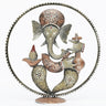 Metal Multicolour Ganeshji Ladoo Spiritual Table Decor - Craftkriti