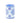 Blue glass mosaic mini table lamp - Craftkriti