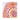 Orange mosaic glass kala kriti table lamp - Craftkriti