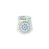 Colourful glass tea light holder - Craftkriti