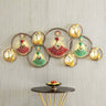 Multicolour Metal Dancing Dolls Wall Art - Craftkriti