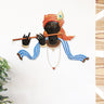 Krishna Playing Basuri Metal Wall Art - Craftkriti