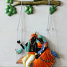 Multicolour Radha Krishna Wall Decor - Craftkriti
