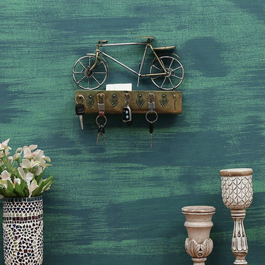 Cycle Pete Metal Wall Hook - Craftkriti