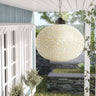 Yellow glass mosaic tulsa ceiling hanging lamp - Craftkriti